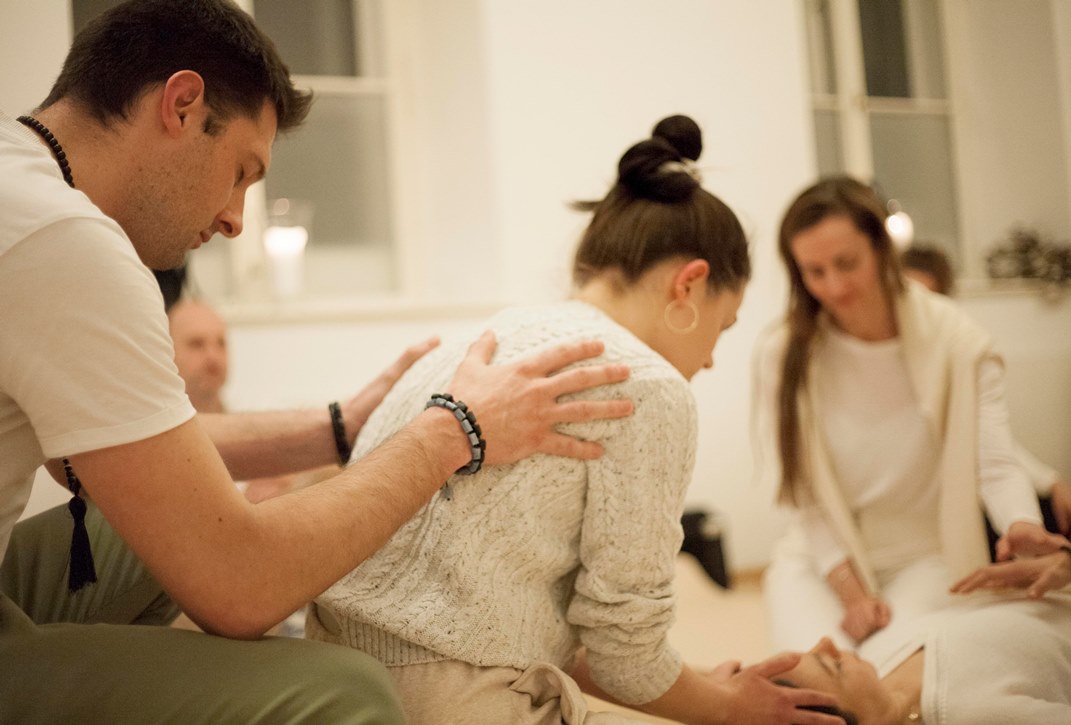 group energy healing workshop